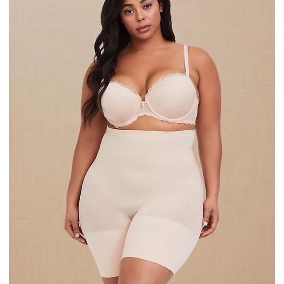 SPANX Nude Higher Power Shaping Shorts